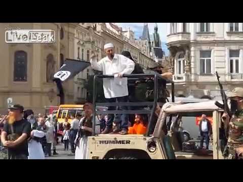 شاهد إثارة حالة من الذعر في مطعم براغ