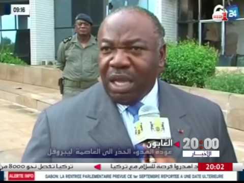 بالفيديوشاهد عودة الهدوء الحذر الى العاصمة ليبروفل