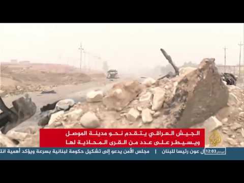 بالفيديو معارك متواصلة في المحورين الشرقي والجنوبي للموصل