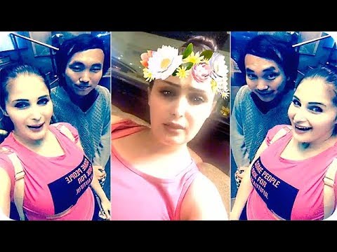 تعليق الفنانة سولاف جليل ومصورها التايلندي