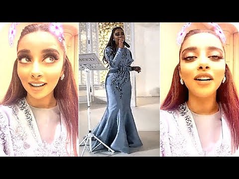 شاهد بلقيس فتحي في أول ظهور لها بفستان ساحر