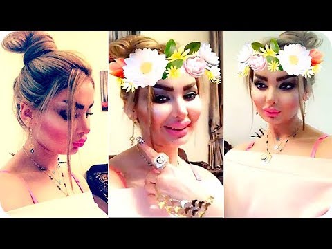 فيان الخالدي تظهر بتسريحة شعر الكعكة