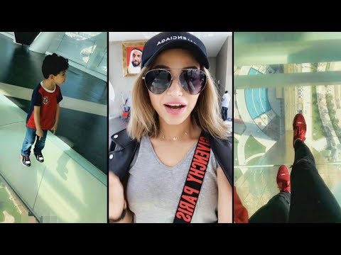 ردة فعل نهى نبيل لما دخلت برواز دبي اختها نوف قعدت من الحوف