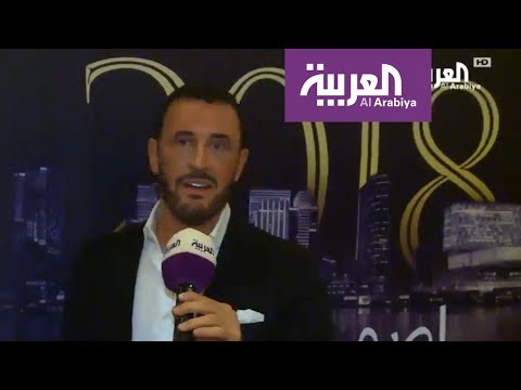 بالفيديو كاظم الساهر وبلقيس يعيّدان الجمهور