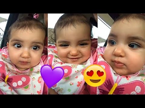 لقطات طريفة لمحمد الترك أثناء اللعب مع ابنته غزل