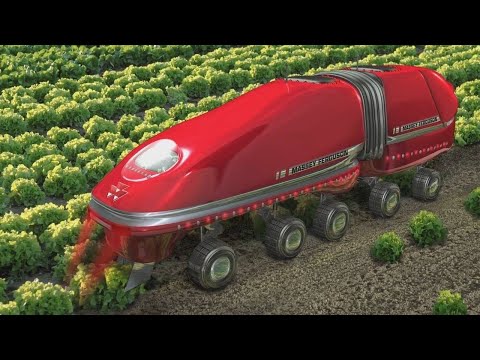 أحدث الآلات و المعدات المستقبلية للزراعة