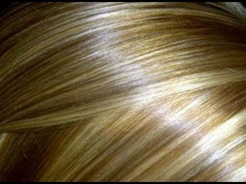 طريقة الحصول على شعر أشقر ذهبي بصبغة طبيعية