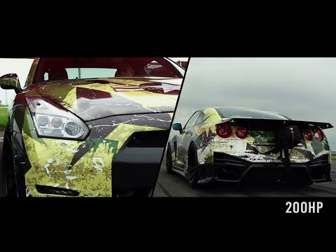 نيسان جي تي ار بقوة 2000 حصان