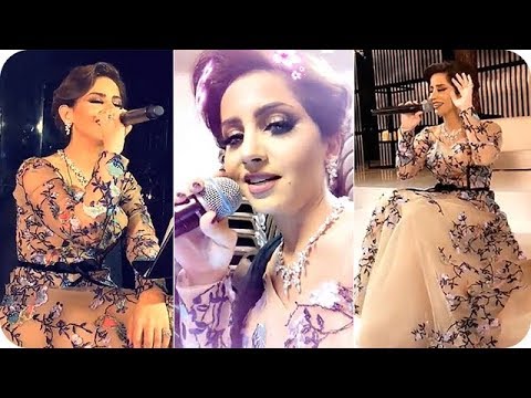 الفنانة مشاعل تتألق في عرس خليجي