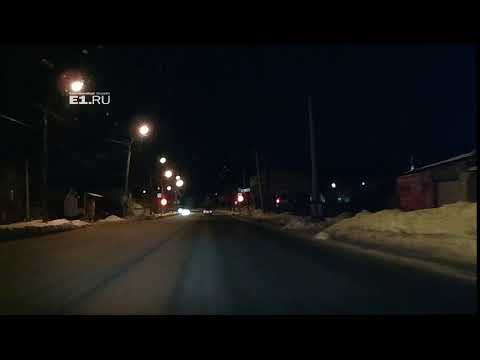 سقوط النيزك المتفجر فوق الأورال