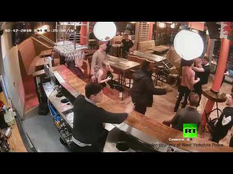 شجار جماعي داخل حانة في بريطانيا