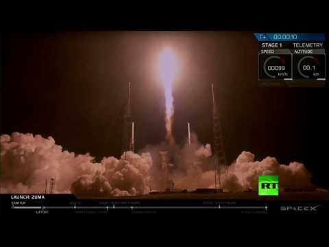 spacex تطلق صاروخًا حاملًا لقمر صناعي أميركي سرّي