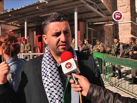 وقفة احتجاجية للصحفيين لتنديد باقتحام نتنياهو للحرم الإبراهيمي