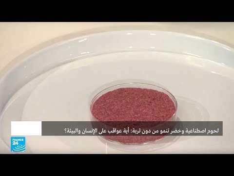 لحوم اصطناعية وخضر تنمو من دون تربة