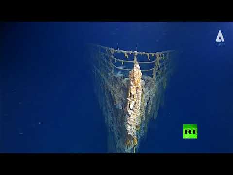 صور مُذهلة لسفينة تيتانيك من أعماق المحيط