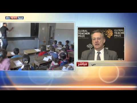 أميركية  تحصد لقب أفضل معلمة بالعالم