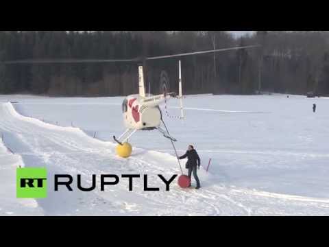 لعب الجولف بالمروحيات