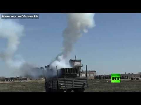 الجيش الروسي يختبر منظومة جديدة للشهب النارية