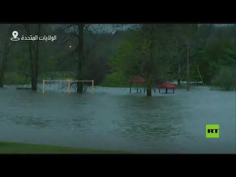 انهيار سدين في ميشيغان الأميركية بسبب الأمطار الغزيرة