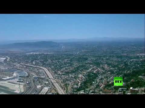 حريق كبير في سفينة تابعة لـالبحرية الأميركية