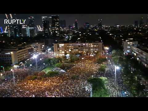 الآلاف يحتجون على تعامل الحكومة الإسرائيلية مع عواقب كورونا الاقتصادية