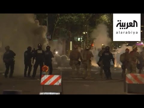 كيف سيواجه ترمب العنف في بورتلاند