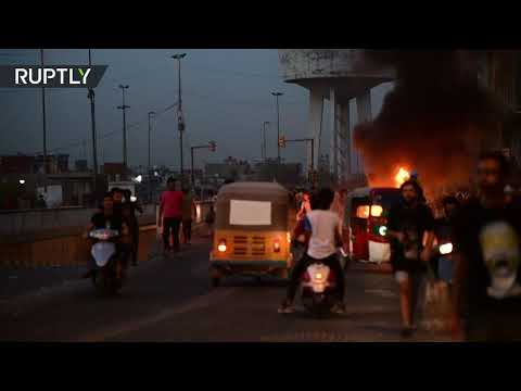 مفوضية حقوق الإنسان تقول عن مقتل ثلاثة وإصابة 21 آخرين في مظاهرات بغداد