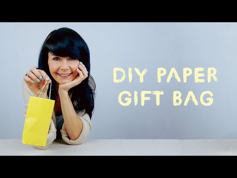 خطوات سهلة لصنع حقيبة الهدايا الأنيقة