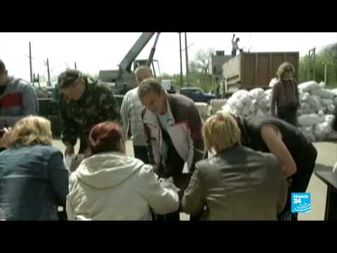 كوستنطينوفكا تنضم إلى المدن الأوكرانيَّة المطالبة بالانفصال