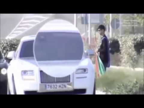 شاهد رونالدو كاد أن يدهس مشجعًا بسيارته