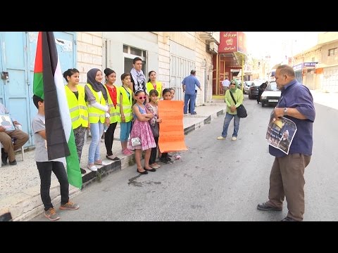 الاعتصام الأسبوعي لأهالي الأسرى