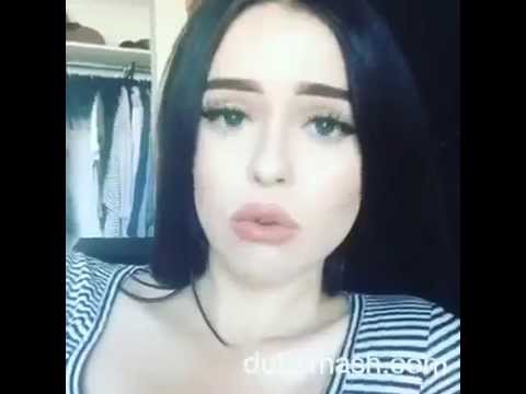 أطرف رد فعل فتاة حسناء على تطبيق dubsmash