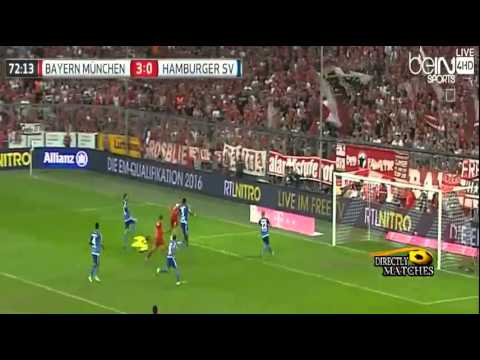 بايرن ميونيخ يدك حصون هامبورج بخماسية نظيفة