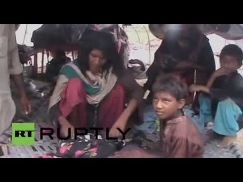 الشرطة الباكستانية تحرر امرأة من قيود العبودية