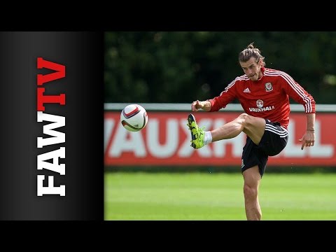 جاريث بيل يسجل هدف رائع بتدريبات منتخب ويلز