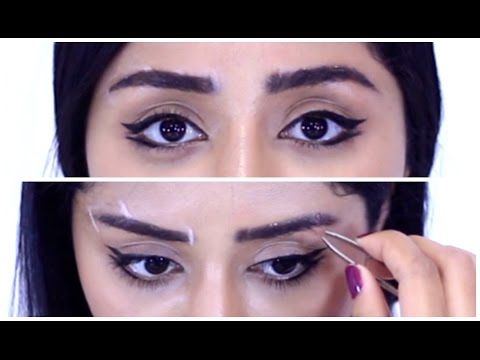 طريقة مبتكرة لملء الأماكن الفارغة في الحواجب