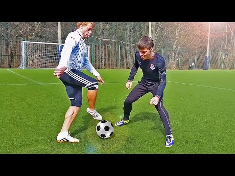 درس مثير في مهارات كرة القدم