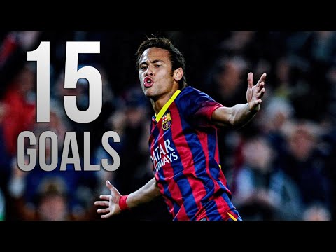 15 هدفًا لنيمار فى 41 مباراة فى 2013