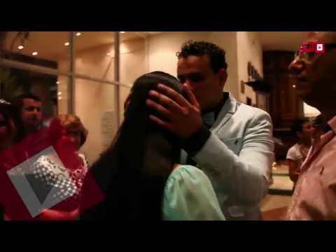 سر تقبيل محمود الليثي لرأس صافيناز