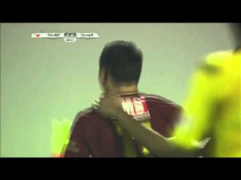 أهداف مباراة الوحدة والشارقة