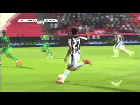 أهداف مباراة الجزيرة  والإمارات