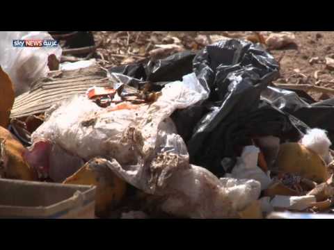 تكدس القمامة في أحياء سكنية في الخرطوم