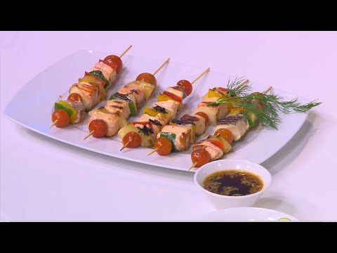 طريقة عمل كباب السمك