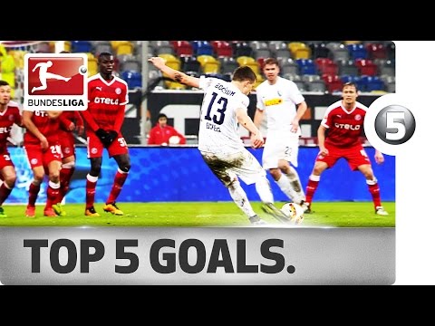 أفضل 5 أهداف في الجولة 24 للبوندسليغا