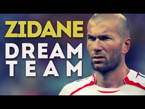 فريق أحلام زيدان مع ميسي ورونالدو وإبرا